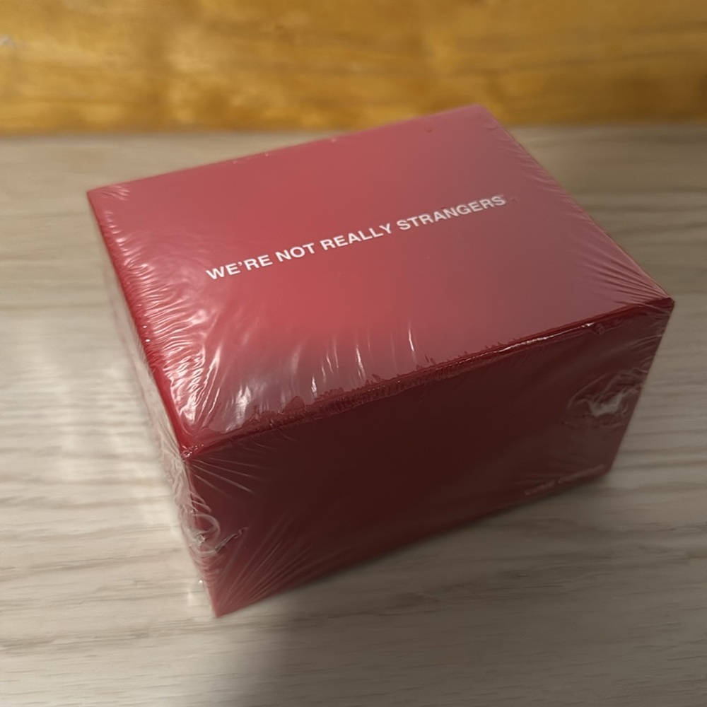 We’re Not Really Strangers Card Game - Sealed Box